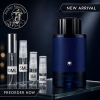 MONT BLANC EXPLORER INFINITE FRAGRANCE SAMPLES PRE ORDER SHIP 5/27