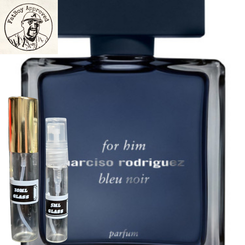 Narciso Rodriguez for Him Bleu Noir Parfum.  FRAGRANCE SAMPLES PRE-ORDER SHIP 5/13