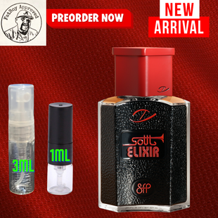 Stay Fresh Productions X Zaharoff Soul Elixir 3ML AND 1ML SPRAY SAMPLES PRE-ORDER SHIP BY 5/16