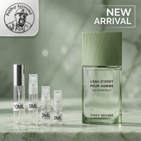 Issey Miyake L'Eau d'Issey pour Homme Eau Essentielle SAMPLES PRE-ORDER SHIP BY 6/18