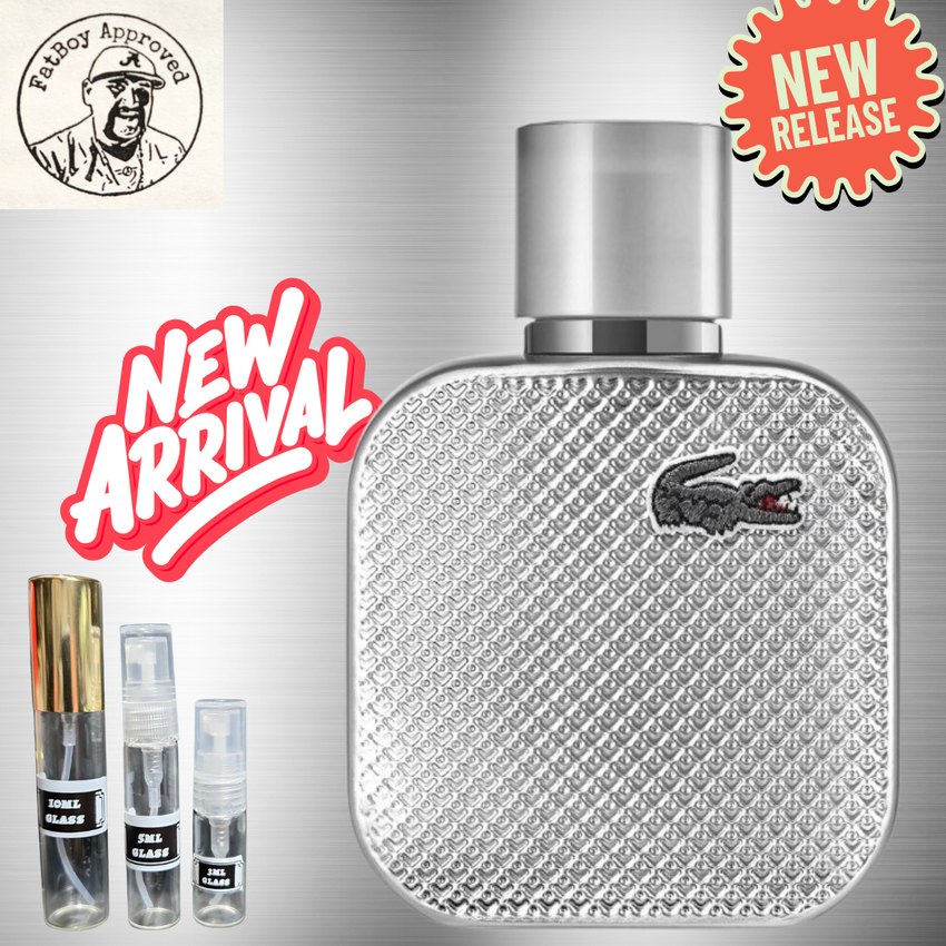 Lacoste L.12.12 Silver Grey  Fragrance SAMPLES