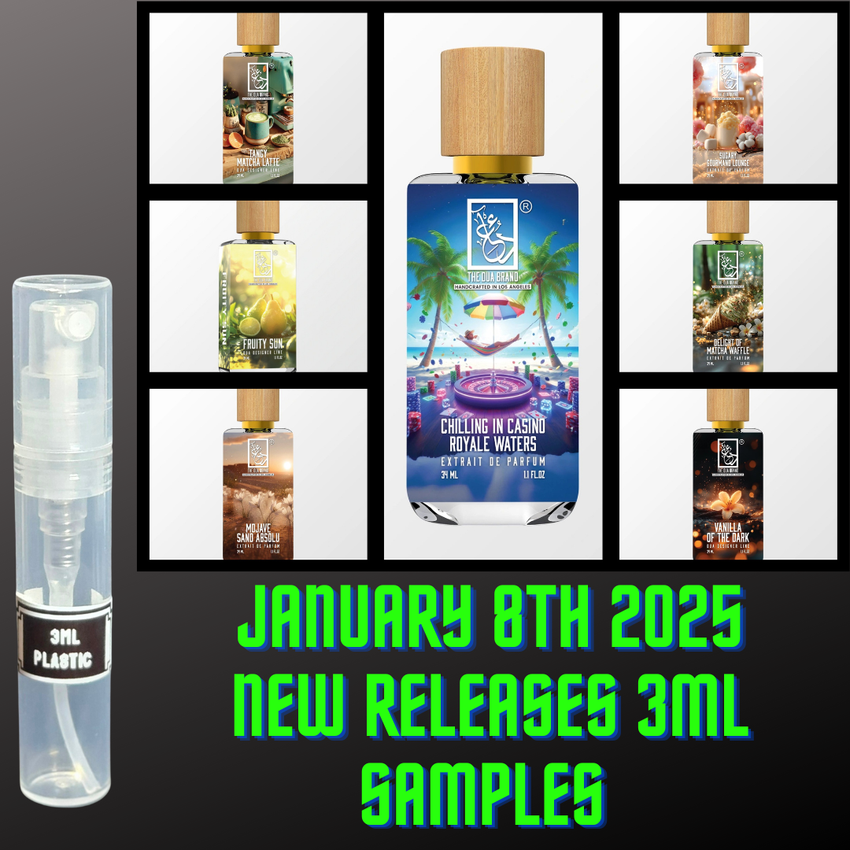 DUA FRAGRANCES January 8th 2025
NEW RELEASES 3ML SAMPLES PRE-ORDER