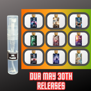 DUA MAY 30TH RELEASES 3ML SAMPLES