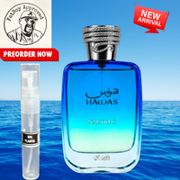 RASASI HAWAS Nautilus (40 KNOTS TWIST) 5ML SAMPLES PRE ORDER SHIP BY 8/8 (Copy)