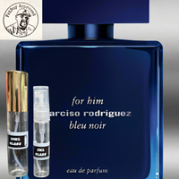 Narciso Rodriguez for Him Bleu Noir EDP.  FRAGRANCE SAMPLES PRE-ORDER SHIP 5/13