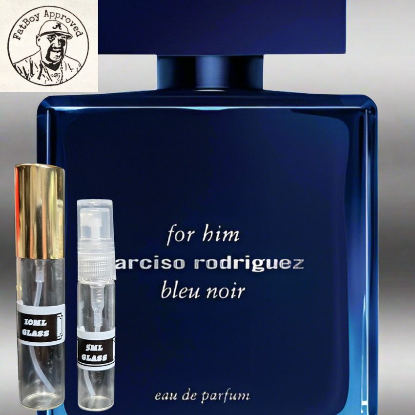 Narciso Rodriguez for Him Bleu Noir EDP.  FRAGRANCE SAMPLES PRE-ORDER SHIP 5/13
