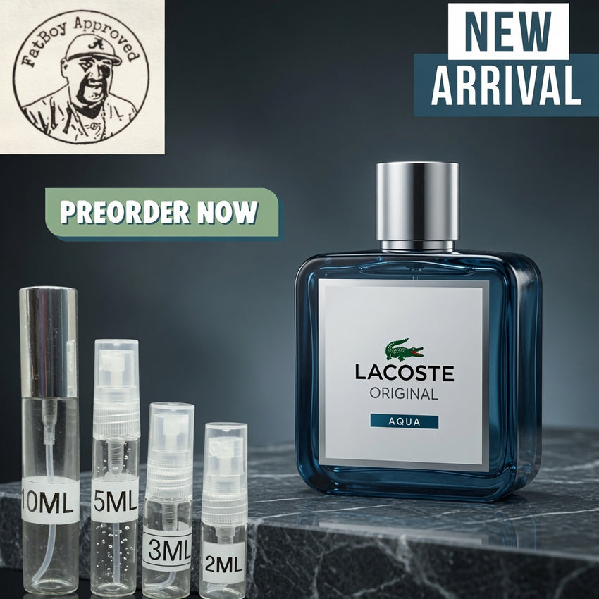 Lacoste Original Aqua FRAGRANCE SAMPLES PRE-ORDER SHIP BY 7/1