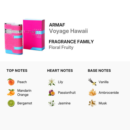 ARMAF VOYAGE HAWAII 5ML SAMPLES PRE-ORDER SHIP BY 8/8