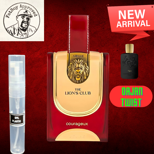 ARMAF LIONS CLUB Courageux (OJAN TWIST) FRAGRANCE SAMPLES