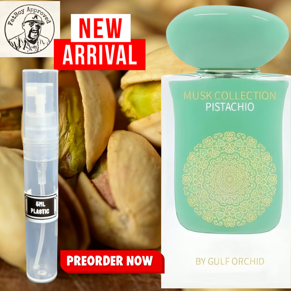 Gulf Orchid Pistachio Musk (Yum Pistachio TWIST) 5ML DECANTS PRE ORDER SHIP BY 9/8