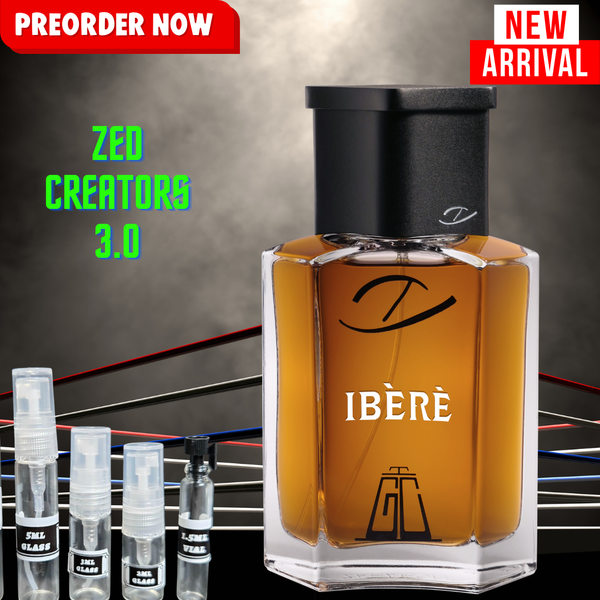 ZAHAROFF ZED CREATORS 3.0 IBÈRÈ EDP SAMPLES PRE-ORDER