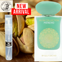 Gulf Orchid Pistachio Musk (Yum Pistachio TWIST) 5ML DECANTS PRE ORDER SHIP BY 9/8