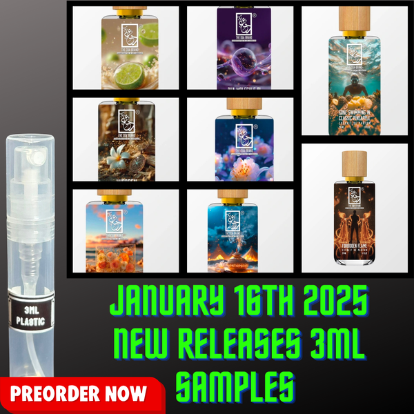 DUA FRAGRANCES JANUARY 16TH RELEASES 3ML SAMPLES PRE-ORDER