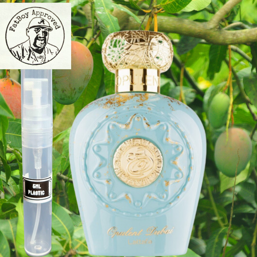 Lattafa Opulent Dubai (GOD OF FIRE TWIST) 5ML DECANTS PRE ORDER SHIP 6/8