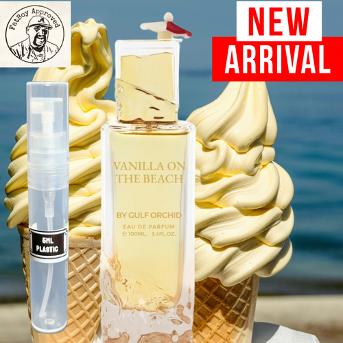 GULF ORCHID Vanilla on the Beach (Kayali Vanilla Royale Sugared Patchouli TWIST) 5ML DECANTS