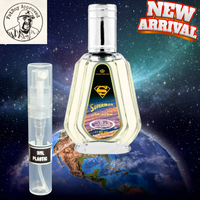 Al-Rehab SUPERMAN FRAGRANCE 3ML SAMPLES PRE-ORDER SHIP BY 7/23