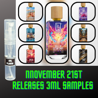 DUA FRAGRANCES NOVEMBER 21ST NEW RELEASES 3ML SAMPLES PRE-ORDER SHIP BY 11/28
