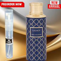 MAISON ASRAR  LEGACY (BLUE TALISMAN TWIST) 5ML DECANTS.  PRE-ORDER SHIP BY 11/12