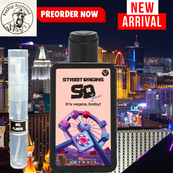 Street Origins It's Vegas, Baby 5ML SAMPLES PRE-ORDER SHIP BY 4/23