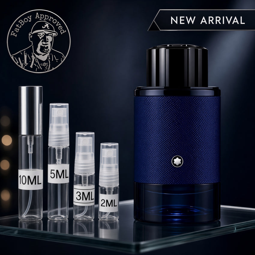 MONT BLANC EXPLORER INFINITE FRAGRANCE SAMPLES PRE ORDER SHIP 5/27