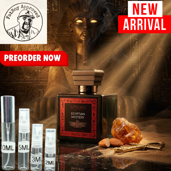 SPHINX FRAGRANCES EGYPTIAN MYSTERY FRAGRANCE SAMPLES PRE-ORDER SHIP BY 5/8