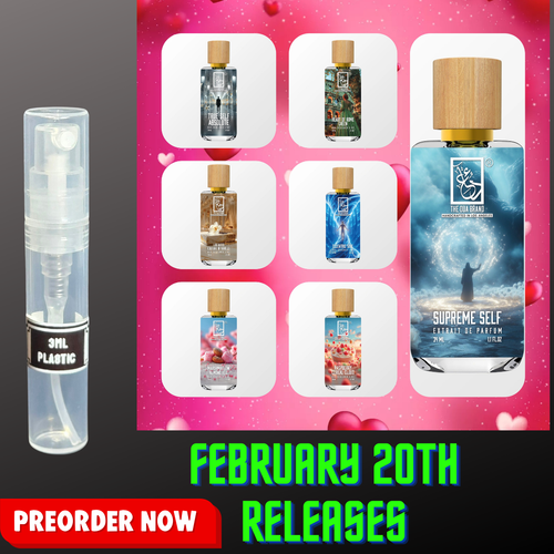 DUA FRAGRANCES FEBRUARY 20TH RELEASES 3ML SAMPLES
