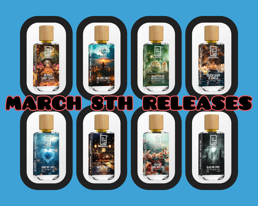 DUA FRAGRANCES MARCH 8TH NEW RELEASES 3ML SAMPLES