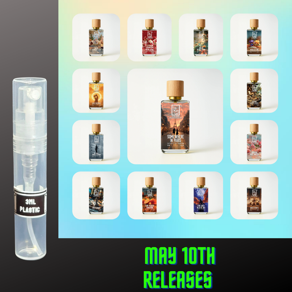DUA MAY 10TH NEW FRAGRANCE RELEASES 3ML SAMPLES