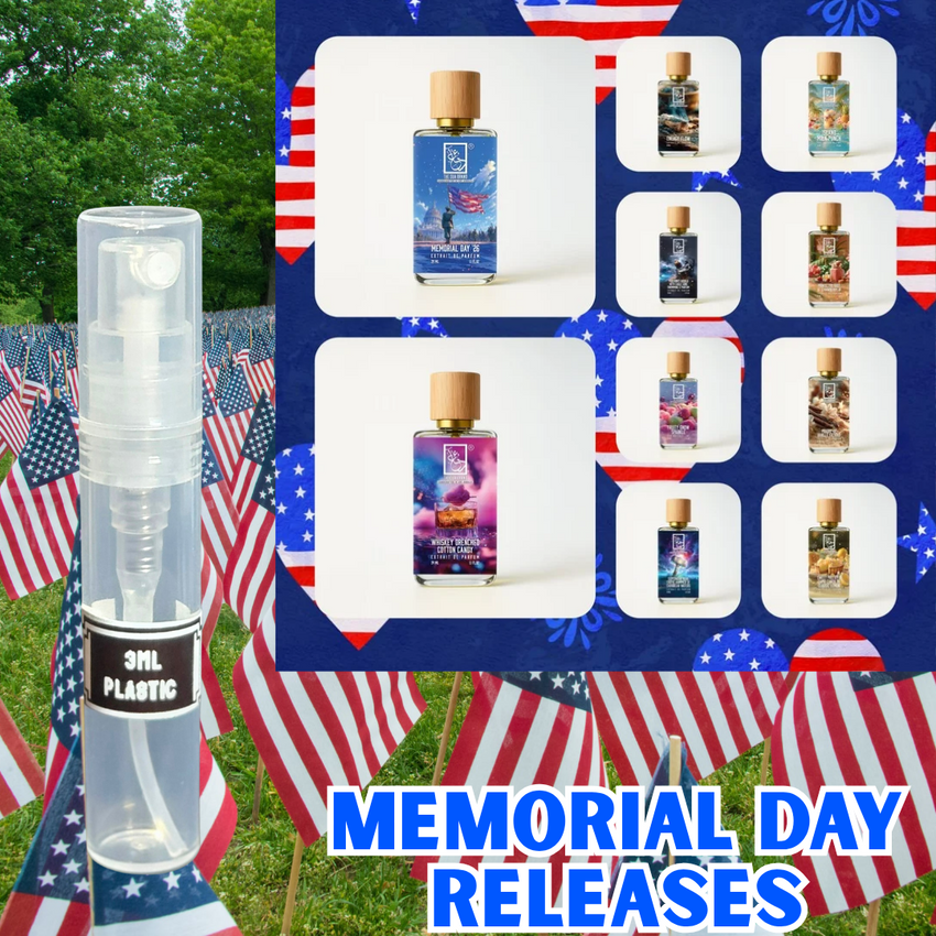 DUA FRAGRANCES MEMORIAL DAY RELEASES 3ML SAMPLES
