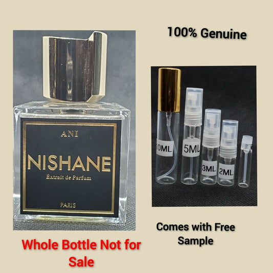 Nishane Ani Samples. Comes with Free Sample and travel bag