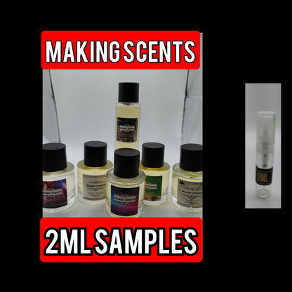 MAKIN SCENTS 2ml Sample Packs