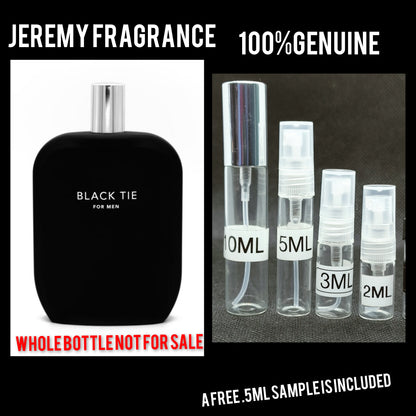 Fragrance One Jeremy Fragrance BLACK TIE  For Men