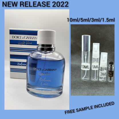 Light Blue pour Homme Italian Love by Dolce&Gabbana  Decants