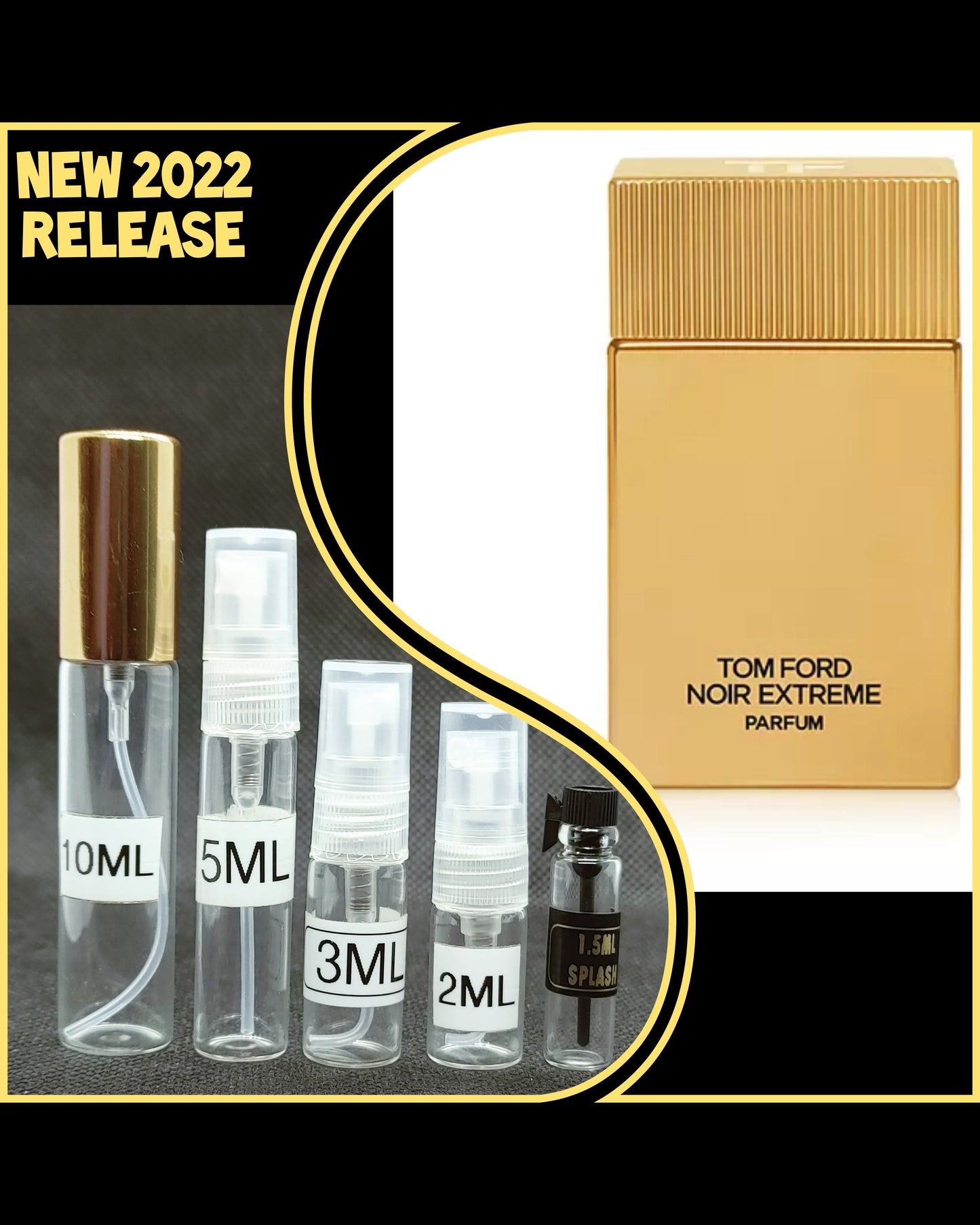 Noir Extreme Parfum Tom Ford for men Decants