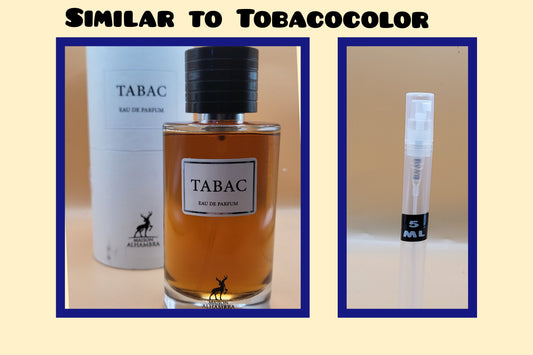 Lattafa Tabac 5ml (SIMILAR TO TOBACOLOR)