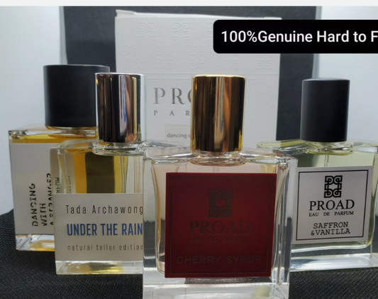 PROAD Exclusive Fragrances by   3ml SamplesPlus Free Sample+bag